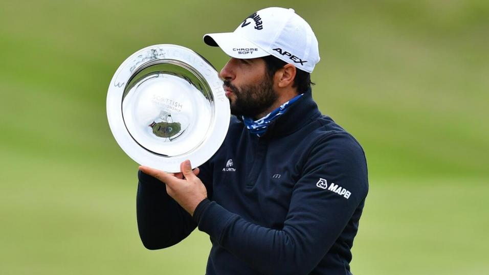 Golfer Adrain Otaegui